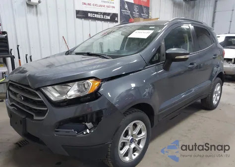 2022 Ford Ecosport Se z USA, uszkodzony, nr VIN MAJ6S3GL3NC468256